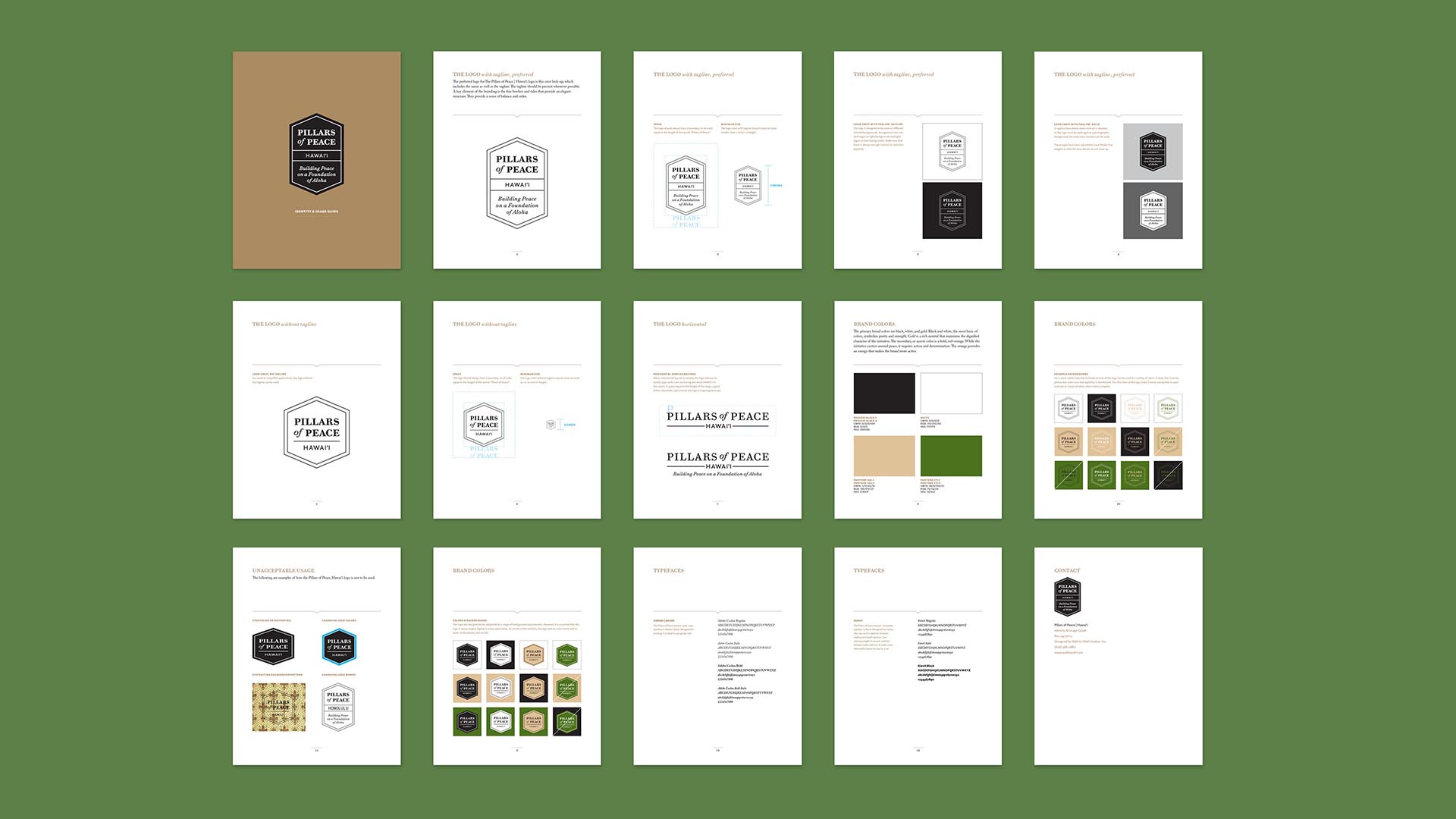 Pillars of Peace Hawaii WalltoWall Studios